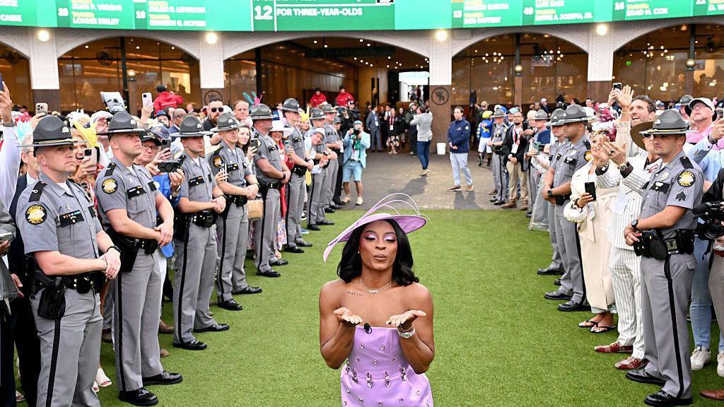 Dylan Dreyer attending Kentucky Derby 2025 in stylish attire