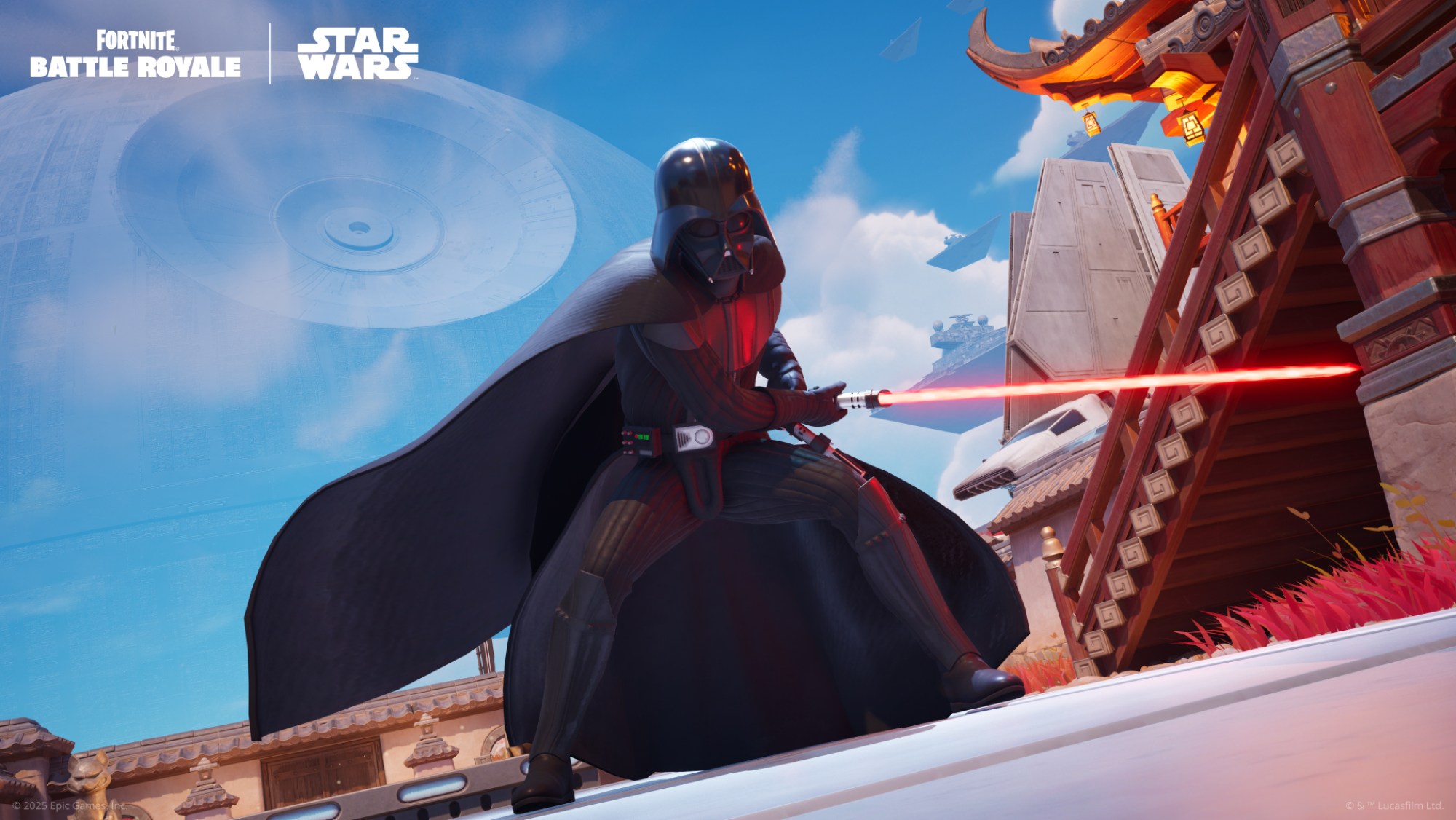James Earl Jones as Darth Vader in Fortnite